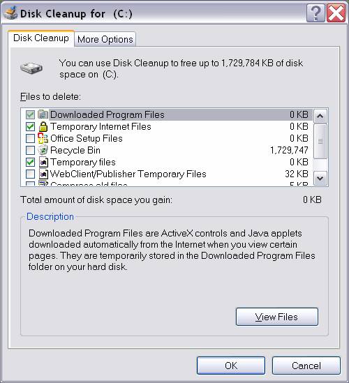 windows disc cleanup windows disc cleanup